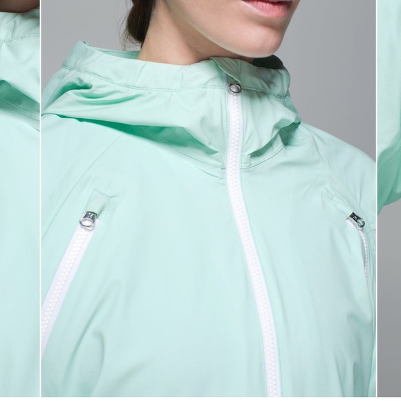 Lululemon Run Jacket Sea Mist 6 - Picture 4 of 8